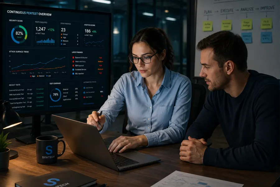 Déploiement de la plateforme SYNTECH